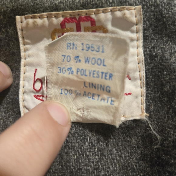 Bryn Mawr by Bobbie Brooks Vintage Womens Wool Blend Blazer. Approx 34R. EUC - Picture 7 of 11